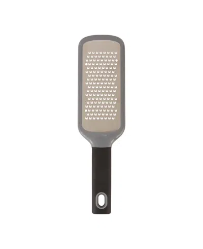 Rsvp International Stainless Steel 11x3" Medium Grate Paddle Grater In Grey