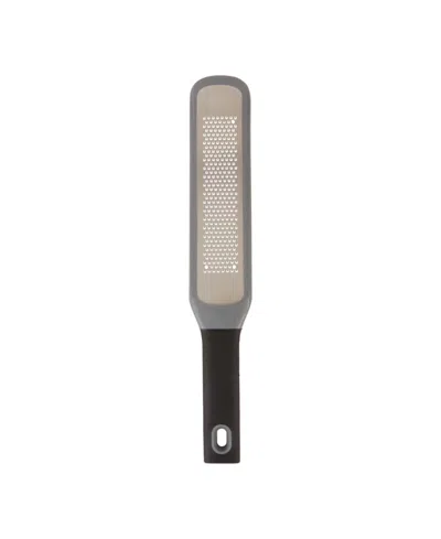 Rsvp International Stainless Steel 12.5" Fine Paddle Grater In Grey