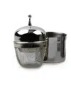 Rsvp International Stainless Steel 2" X 3" X 3" Floating Tea Infuser In Silver