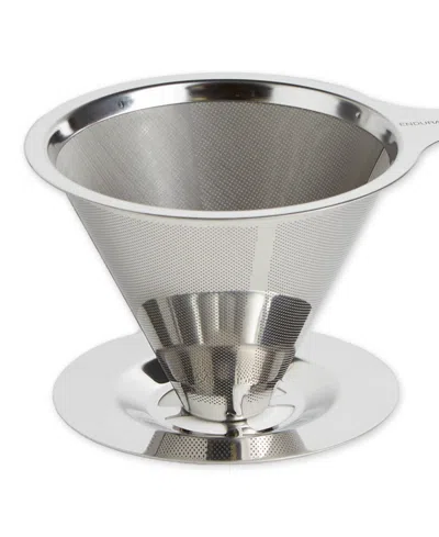 Rsvp International Stainless Steel 5x5x3" Coffee Filter In Silver