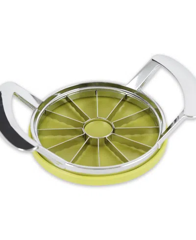 Rsvp International Stainless Steel 7x5" Jumbo Apple Slicer With Cover In Silver