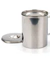 Shop Rsvp International Stainless Steel Endurance Medium 6 Cup Fryer's Friend Grease Keeper In Gray