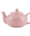 Rsvp International Stoneware 16 Ounce Pink Teapot In Pink