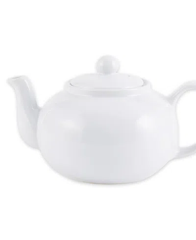 Rsvp International Stoneware 16 Ounce White Teapot