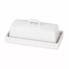 Rsvp International Stoneware Butter Dish In White