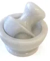 Rsvp International Stoneware Marble Spice Grinder In White
