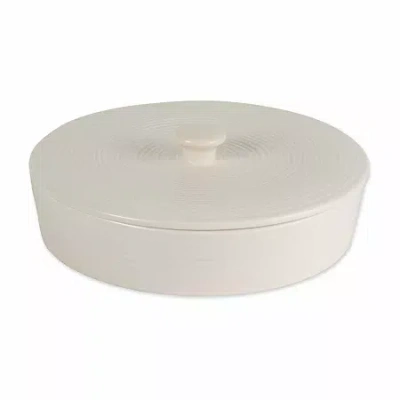 Rsvp International Stoneware Tortilla Warmer - 10" In White