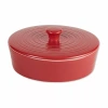 Rsvp International Stoneware Tortilla Warmer - 8.5" In Red