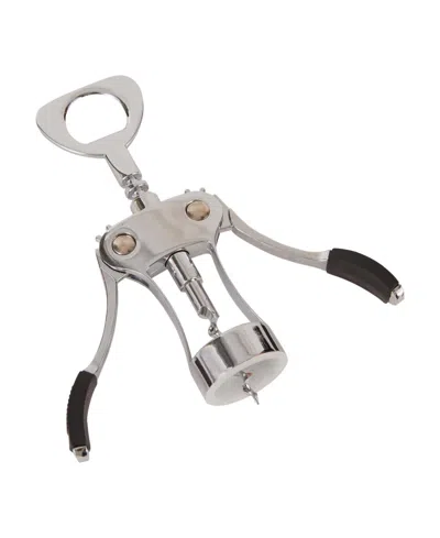 Rsvp International Winged Gear Driven Wine Opener 7x3x1.5" In Black