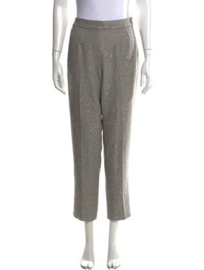 Pre-owned Rsvp Straight Leg Pants In Gray
