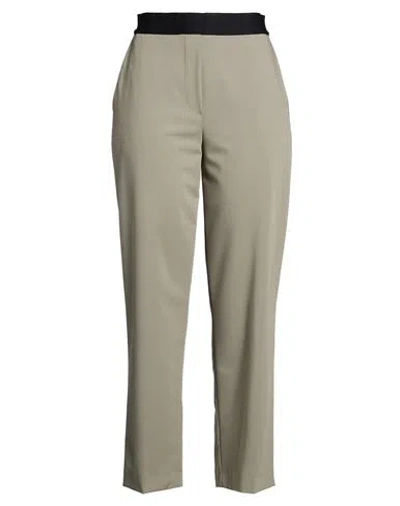 Rsvp Woman Pants Grey Size 6 Polyester, Viscose, Elastane In Green