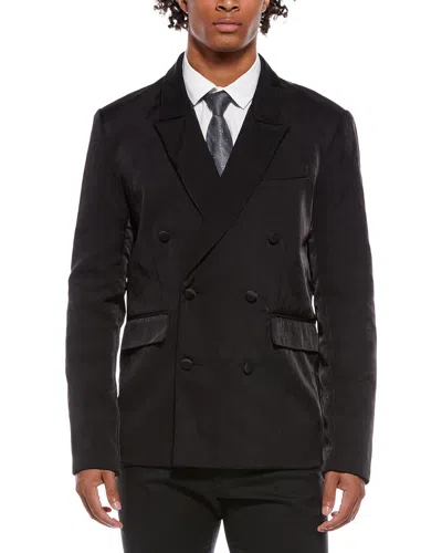 Rta Aaron Leather Jacket In Black