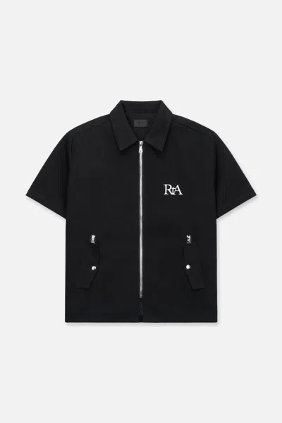 Rta Aiden Short Sleeve Shirt In Black