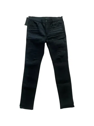 Rta Akio Whiskered Jeans In Black