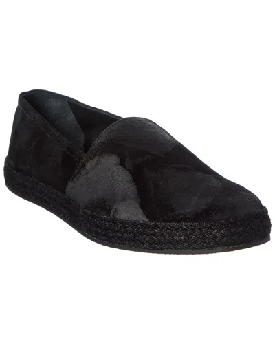 Rta Ambroos Suede Espadrille In Black
