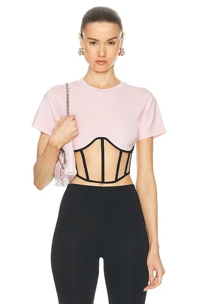 Rta Angelo Top In Festive Pink