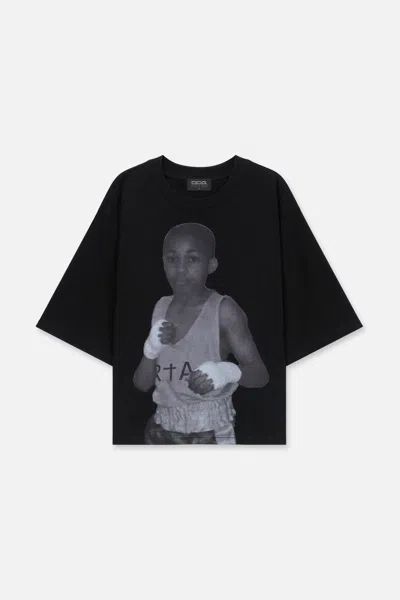 Rta Austin Short Sleeve Tee In Black