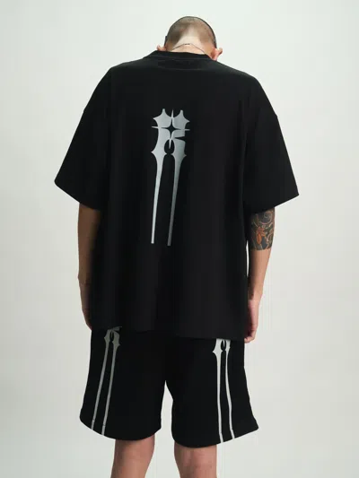 Rta Bastien Pocket Tee In Black
