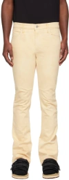 Rta Beige Denis Jeans In Oatmeal
