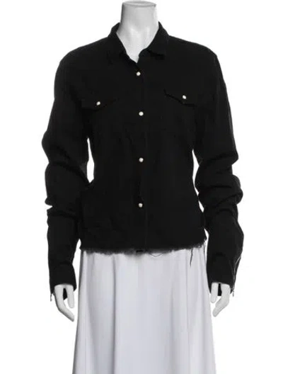 Pre-owned Rta Biker Jacket In Black