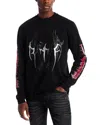 Rta Black Cyber Sigilism Long Sleeve Tee In Black