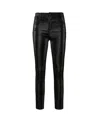 Rta Black Madrid Sequined Skinny Casual Pants In Black