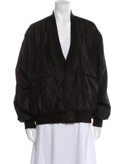 Pre-owned Rta Bomber Jacket In Black