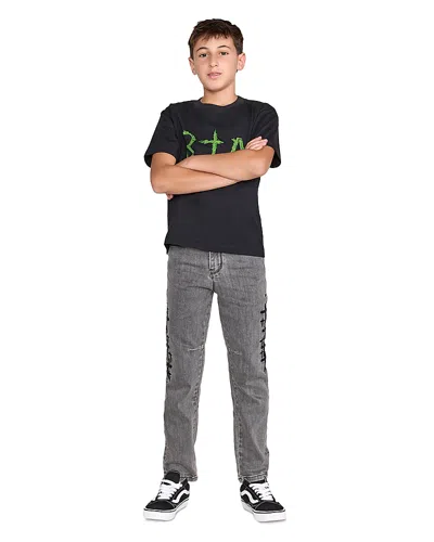 Rta Boys' Benson Skinny Jeans - Big Kid In Gray