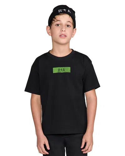 Rta Boys' Short Sleeve Tee - Big Kid In Black