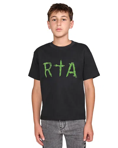 Rta Boys' Short Sleeve Tee - Big Kid In Black