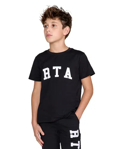 Rta Boys' Short Sleeved Tee - Big Kid In Black