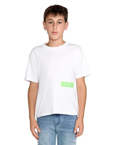 Rta Boys' Short Sleeved Tee - Big Kid In White