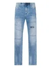 Rta Bryant Distressed Jeans In Blue