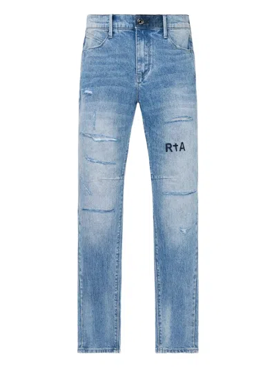 Rta Bryant Distressed Jeans In Blue