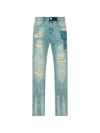 Rta Bryant Distressed Jeans In Blue