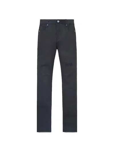 Rta Bryant Embroidered Jeans In Black