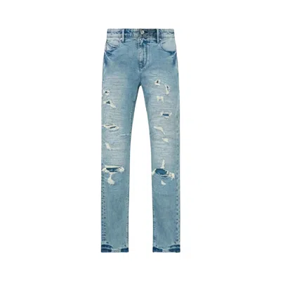 Pre-owned Rta Bryant Frayed Skinny Jeans 'horizon Blue' | Men's Size 30