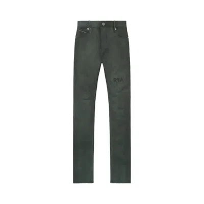 Pre-owned Rta Bryant Jean 'dusty Olive Triple Cross' | Green | Men's Size 30