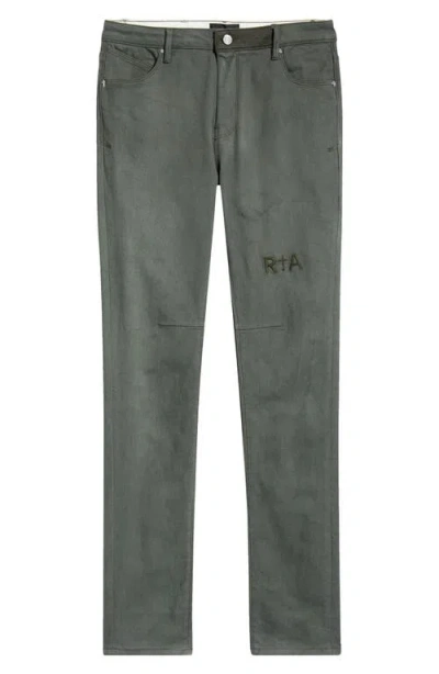 Rta Bryant Mid Rise Skinny Jeans In Blue