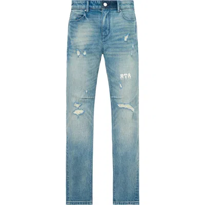 Rta Bryant Ripped Skinny Jeans In Blue