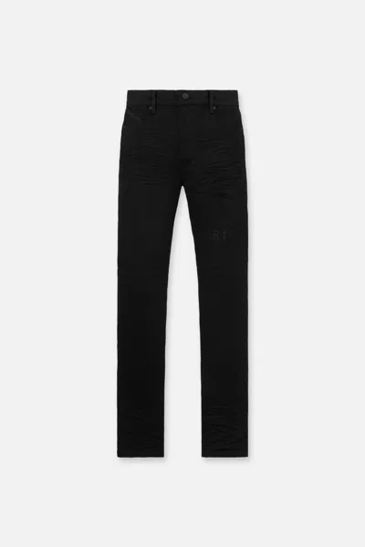 Rta Bryant Slim Fit Jeans In Black Logo