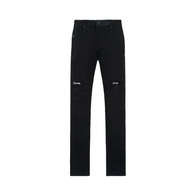 Pre-owned Rta Bryant Skinny Jean 'black Hologram Digital Cross' | Men's Size 30