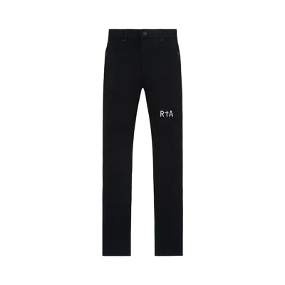 Pre-owned Rta Bryant Skinny Jean 'black White Cross' | Men's Size 30