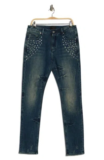 Rta Bryant Skinny Jeans In Blue