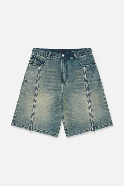 Rta Caleb Denim Short In Blue