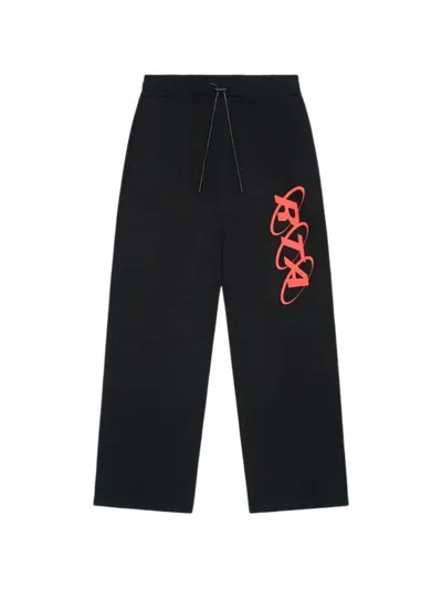 Rta Cameron Logo-print Track Pants In Black
