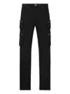 Rta Cargo-pocket Jeans In Black