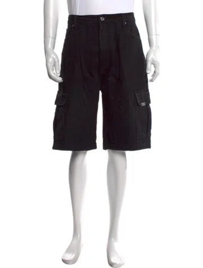 Pre-owned Rta Cargo Shorts In Black
