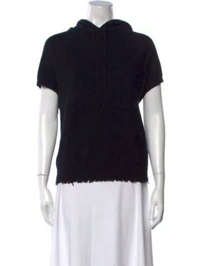 Pre-owned Rta Cashmere Crew Neck Sweater In Black