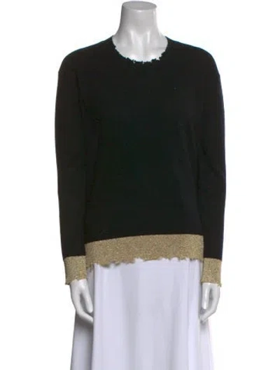 Pre-owned Rta Cashmere Crew Neck Sweater In Multi